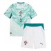 Dječji Nogometni Dres Portugal Diogo Dalot #5 Gostujuci SP 2026 Kratak Rukav (+ Kratke hlače)